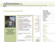 Tablet Screenshot of adamantane.net